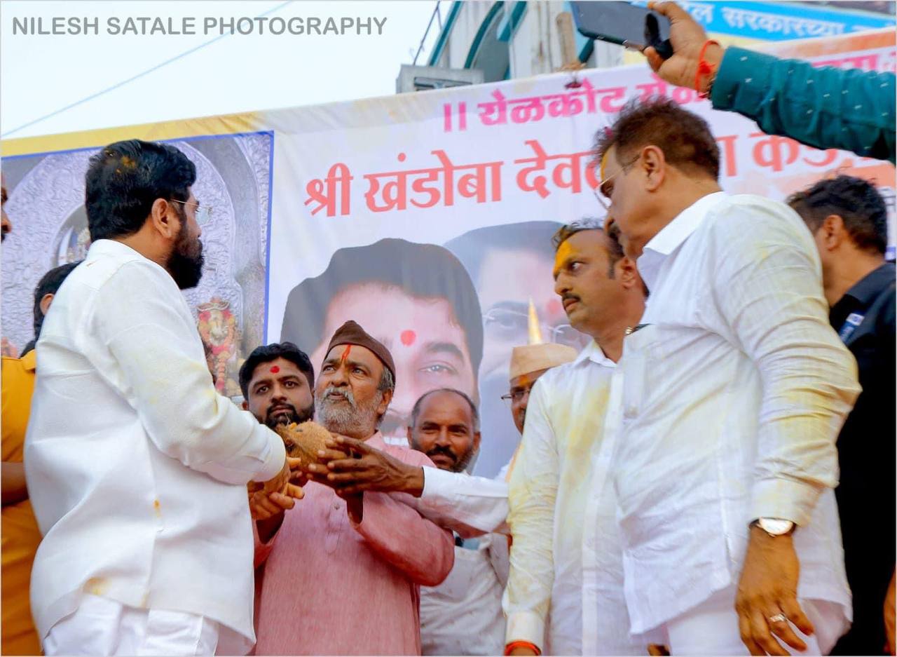 श्री. खंडोबा मंदिर, कडेपठार या मंदिराचा “कलशारोहन” सोहळा